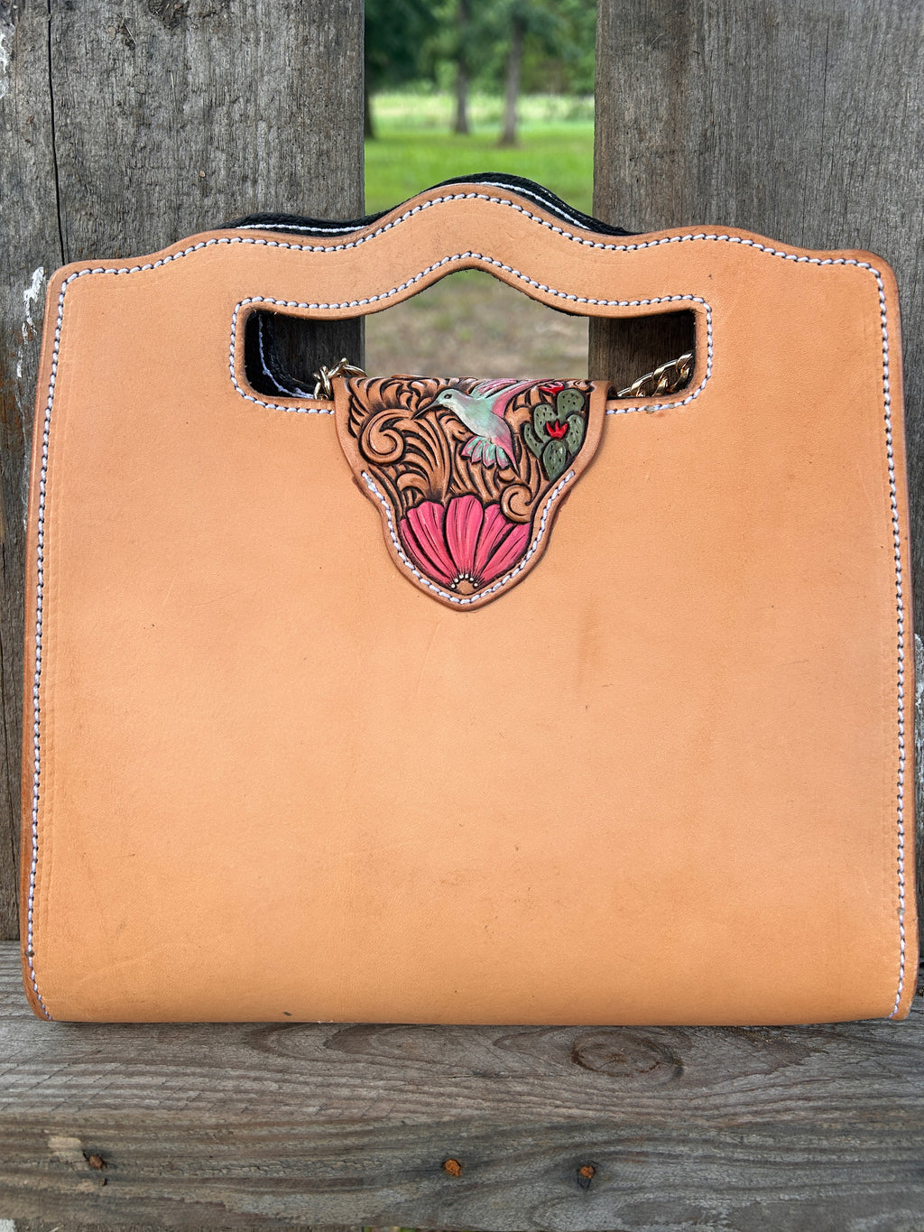 Hummingbirds in Spring- Purse