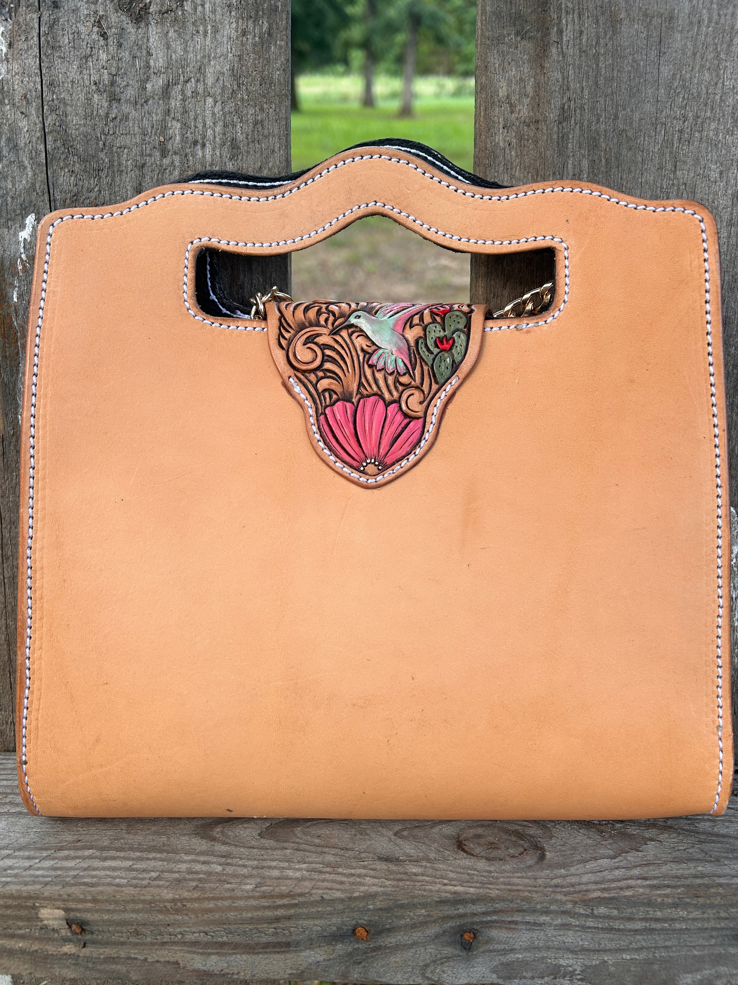 Hummingbirds in Spring- Purse