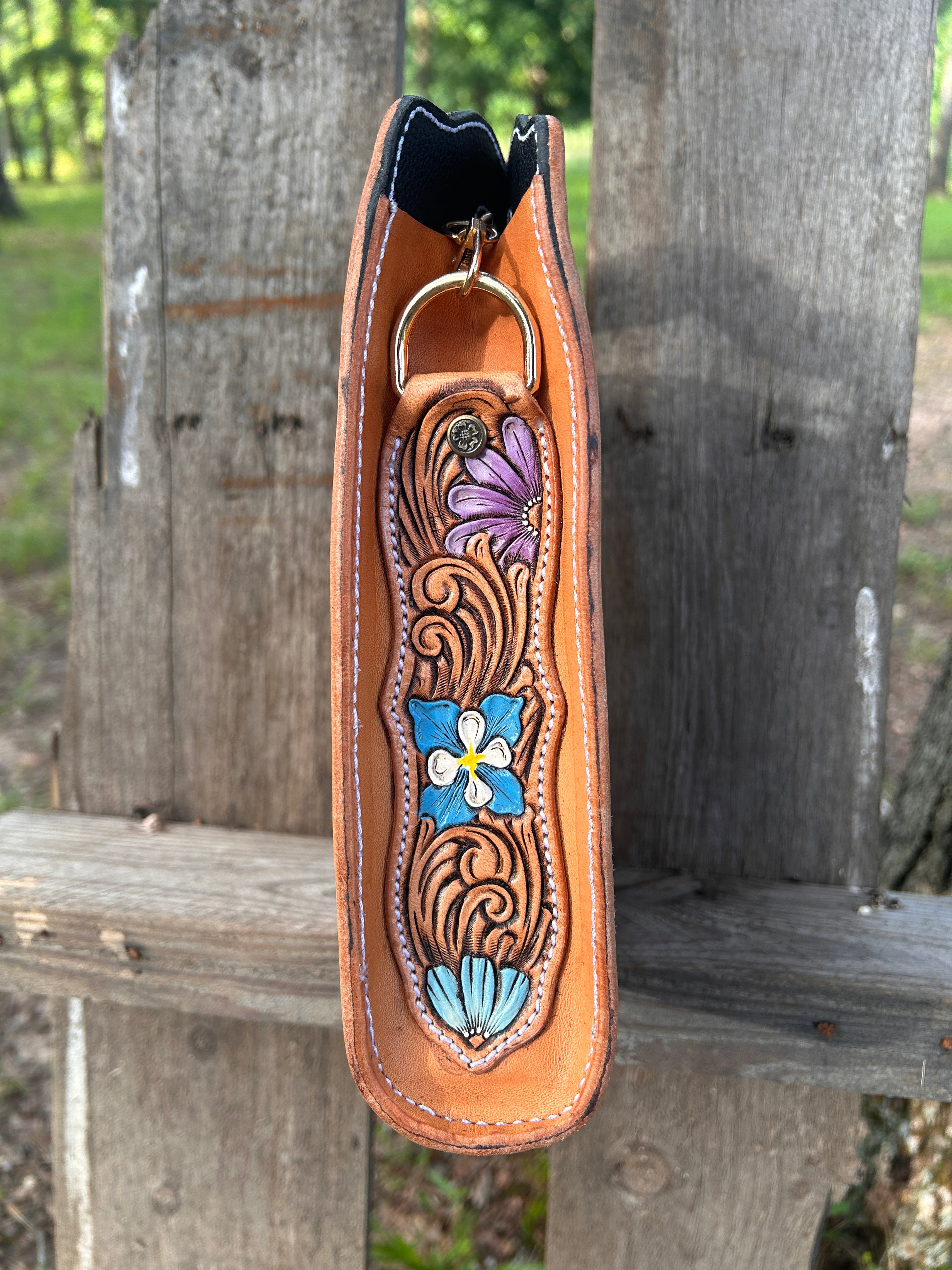 Butterflies in blue - Purse